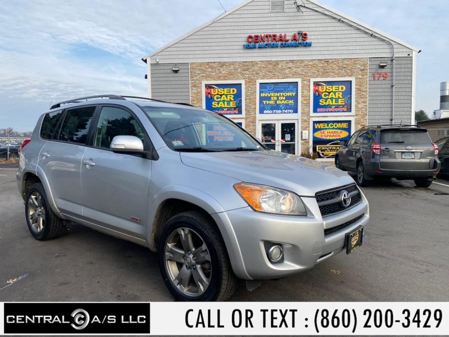 2012 Toyota RAV4 4WD 4dr I4 Sport (Natl), available for sale in East Windsor, Connecticut | Central A/S LLC. East Windsor, Connecticut