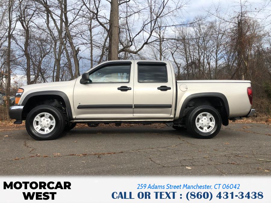2008 Chevrolet Colorado 4WD Crew Cab 126.0" LT w/1LT, available for sale in Manchester, Connecticut | Motorcar West. Manchester, Connecticut