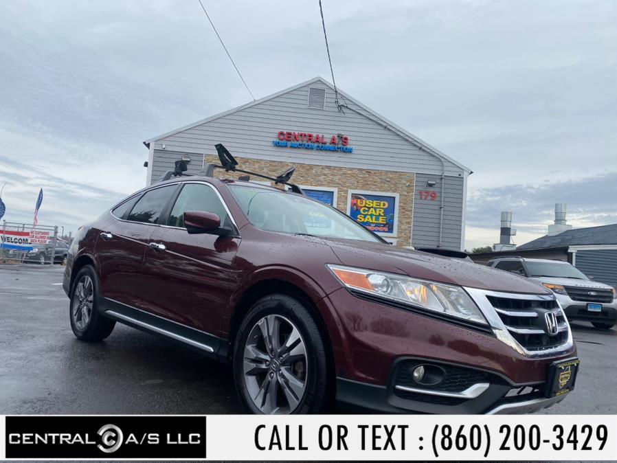 2015 Honda Crosstour 4WD V6 5dr EX-L, available for sale in East Windsor, Connecticut | Central A/S LLC. East Windsor, Connecticut