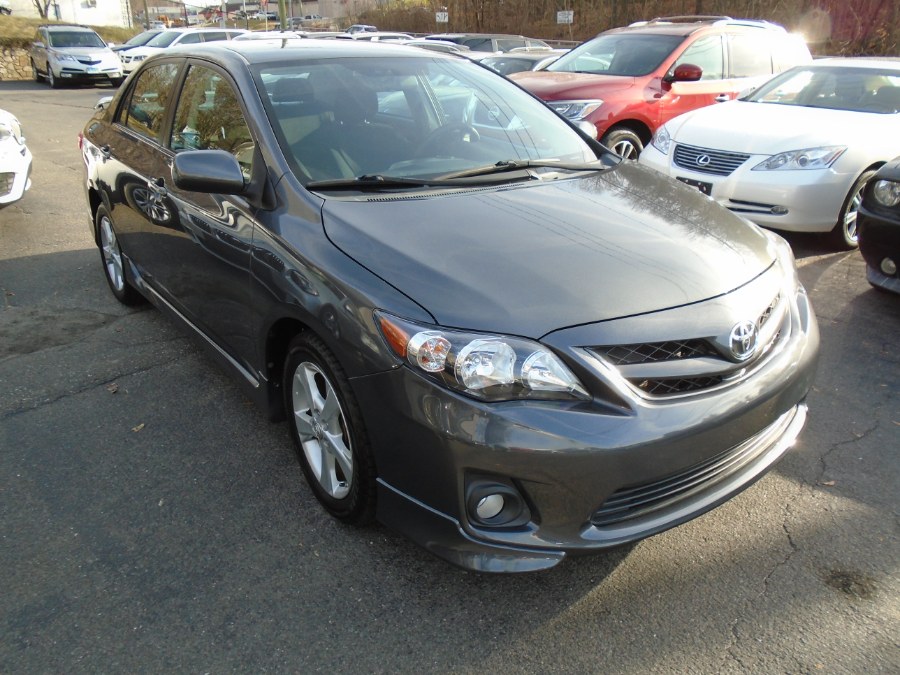 2011 Toyota Corolla 4 dr S, available for sale in Waterbury, Connecticut | Jim Juliani Motors. Waterbury, Connecticut