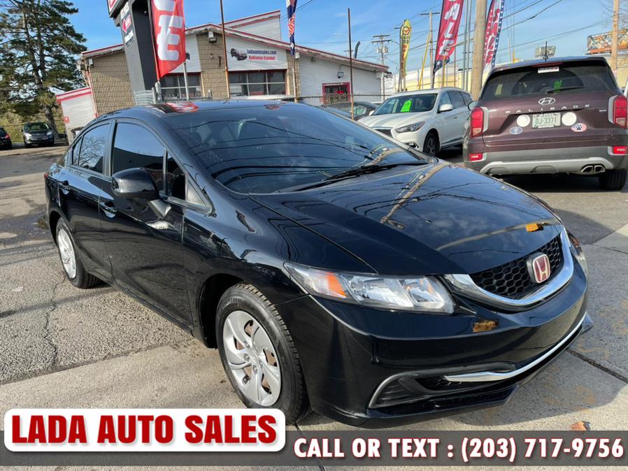 2013 Honda Civic Sdn 4dr Auto LX, available for sale in Bridgeport, Connecticut | Lada Auto Sales. Bridgeport, Connecticut