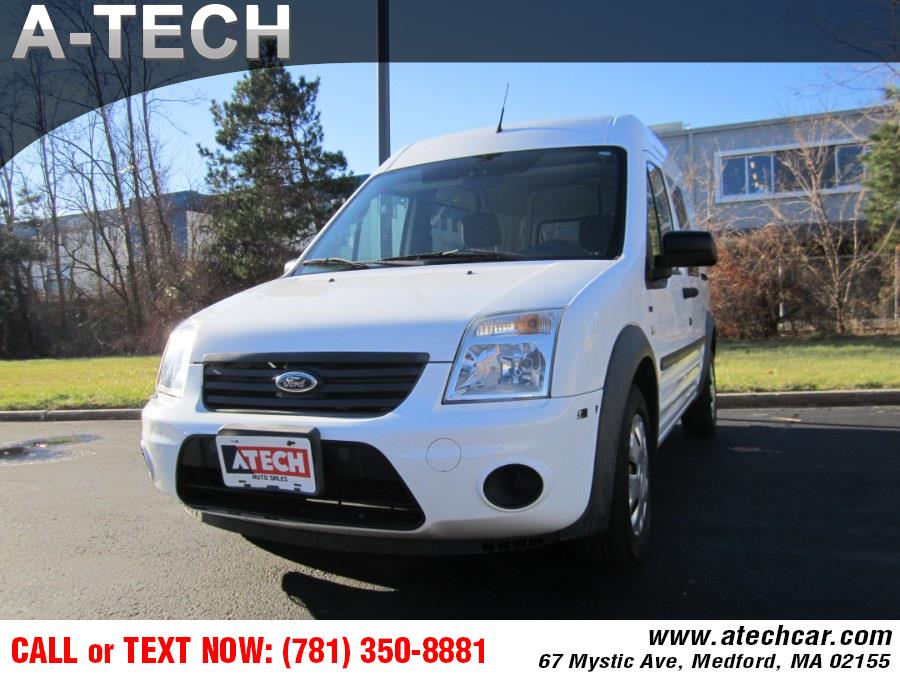 2013 Ford Transit Connect 114.6" XLT w/side & rear door privacy glass, available for sale in Medford, Massachusetts | A-Tech. Medford, Massachusetts