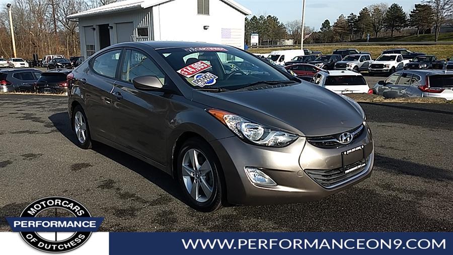 2013 Hyundai Elantra 4dr Sdn Auto GLS (Alabama Plant), available for sale in Wappingers Falls, New York | Performance Motor Cars. Wappingers Falls, New York