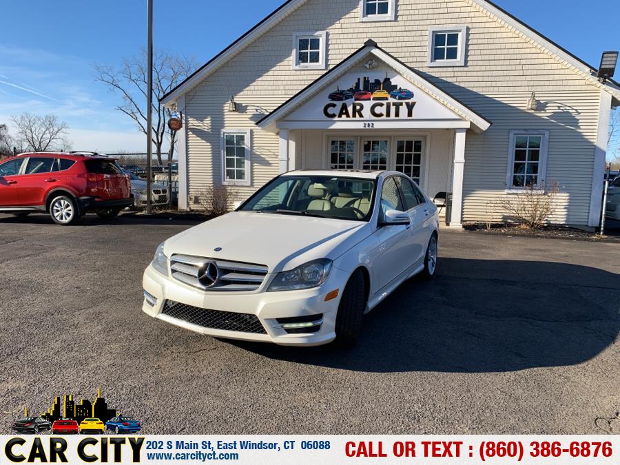 2013 Mercedes-Benz C-Class 4dr Sdn C300 Sport 4MATIC, available for sale in East Windsor, Connecticut | Car City LLC. East Windsor, Connecticut