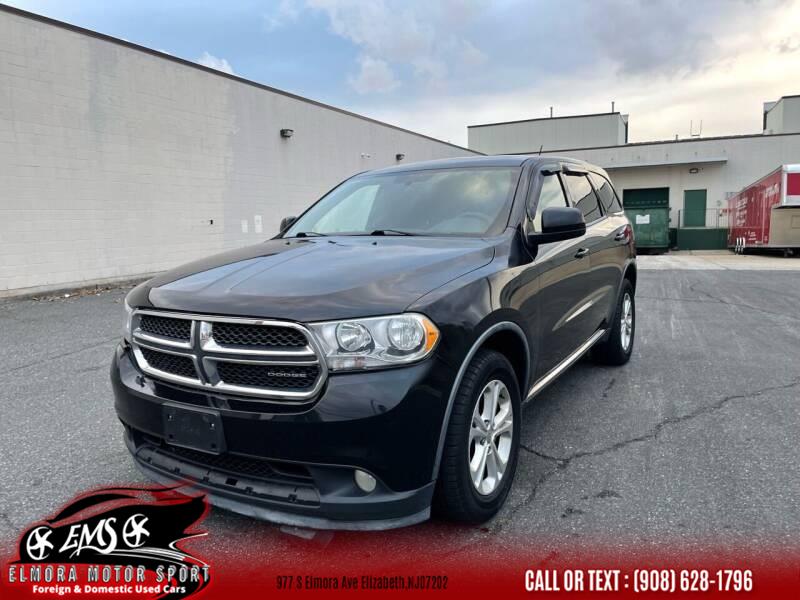 2012 Dodge Durango AWD 4dr SXT, available for sale in Elizabeth, New Jersey | Elmora Motor Sports. Elizabeth, New Jersey