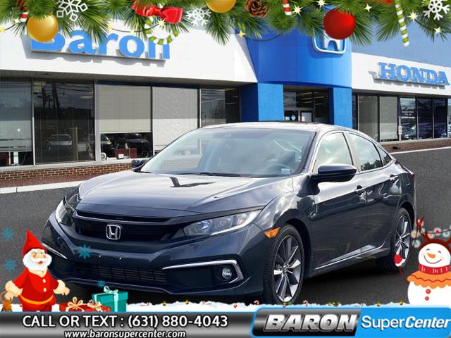 2019 Honda Civic Sedan EX, available for sale in Patchogue, New York | Baron Supercenter. Patchogue, New York