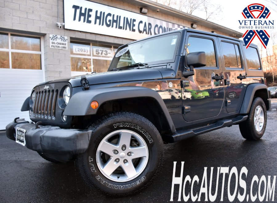 2016 Jeep Wrangler Unlimited 4WD 4dr Sport, available for sale in Waterbury, Connecticut | Highline Car Connection. Waterbury, Connecticut