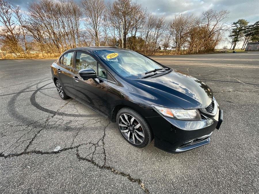 2014 Honda Civic Sedan 4dr CVT EX-L, available for sale in Stratford, Connecticut | Wiz Leasing Inc. Stratford, Connecticut