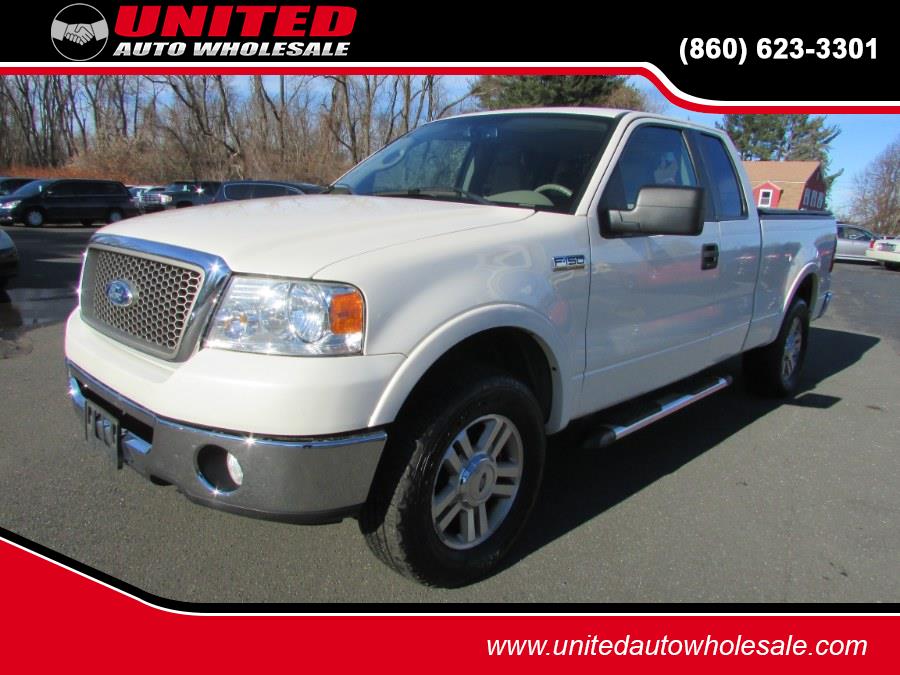 2007 Ford F-150 4WD Supercab 133" Lariat, available for sale in East Windsor, Connecticut | United Auto Sales of E Windsor, Inc. East Windsor, Connecticut