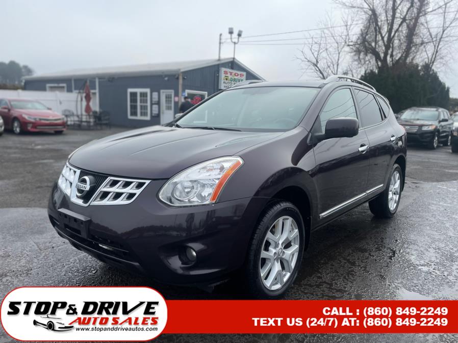2012 Nissan Rogue AWD 4dr SV, available for sale in East Windsor, Connecticut | Stop & Drive Auto Sales. East Windsor, Connecticut