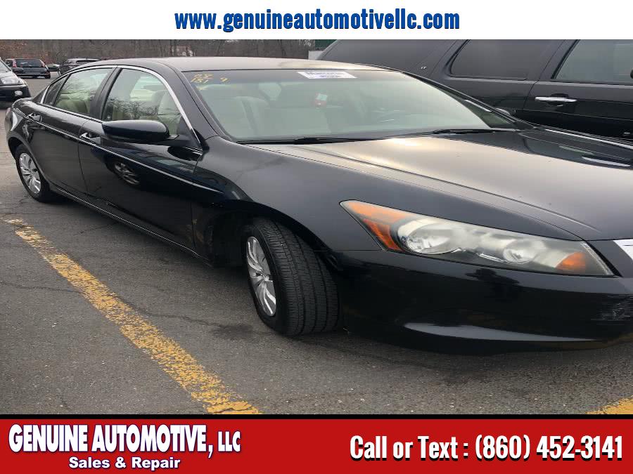 2008 Honda Accord Sdn 4dr I4 Auto LX PZEV, available for sale in East Hartford, Connecticut | Genuine Automotive LLC. East Hartford, Connecticut
