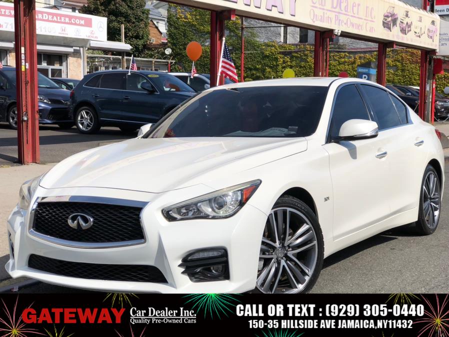 Used INFINITI Q50 S 3.0t Premium 2017 | Gateway Car Dealer Inc. Jamaica, New York