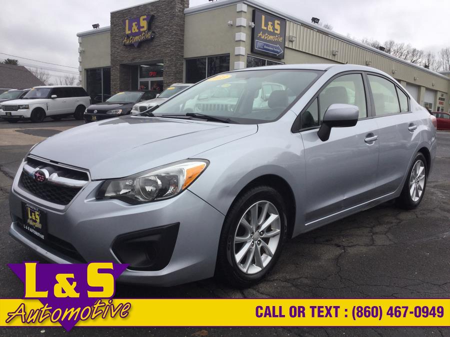 2013 Subaru Impreza Sedan 4dr Auto 2.0i Premium, available for sale in Plantsville, Connecticut | L&S Automotive LLC. Plantsville, Connecticut