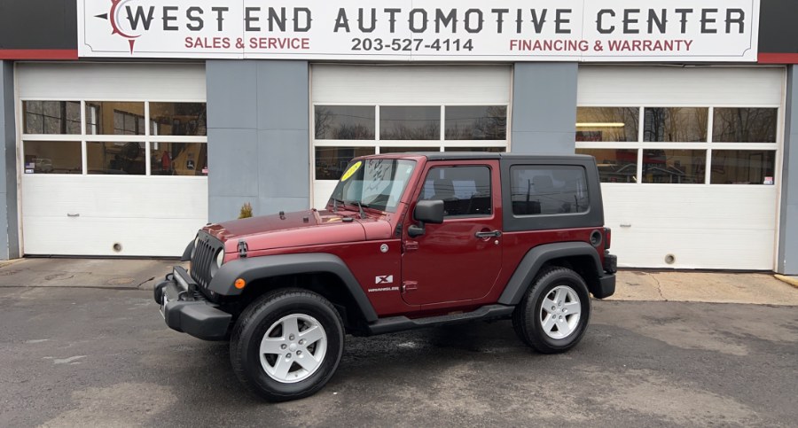 2008 Jeep Wrangler 4WD 2dr X, available for sale in Waterbury, Connecticut | West End Automotive Center. Waterbury, Connecticut