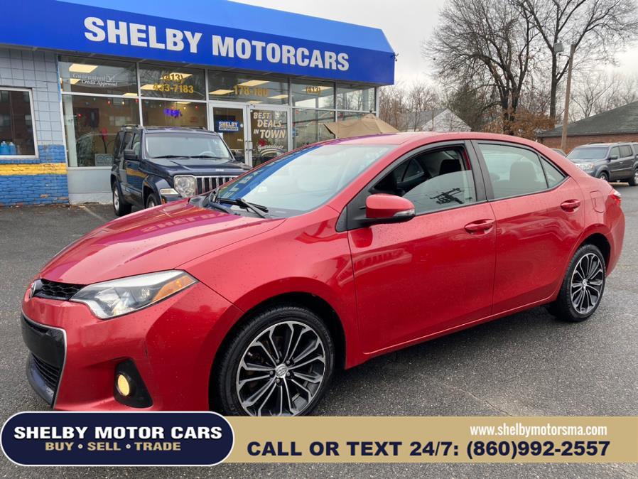 2014 Toyota Corolla 4dr Sdn CVT S (Natl), available for sale in Springfield, Massachusetts | Shelby Motor Cars. Springfield, Massachusetts
