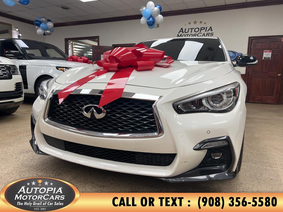 2018 INFINITI Q50 RED SPORT 400 RWD, available for sale in Union, New Jersey | Autopia Motorcars Inc. Union, New Jersey 2018 INFINITI Q50 RED SPORT 400 RWD, available for sale in Union, New Jersey | Autopia Motorcars Inc. Union, New Jersey