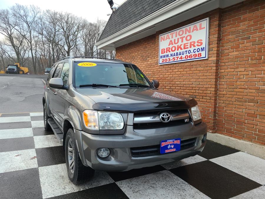 2006 Toyota Sequoia 4dr Limited 4WD, available for sale in Waterbury, Connecticut | National Auto Brokers, Inc.. Waterbury, Connecticut