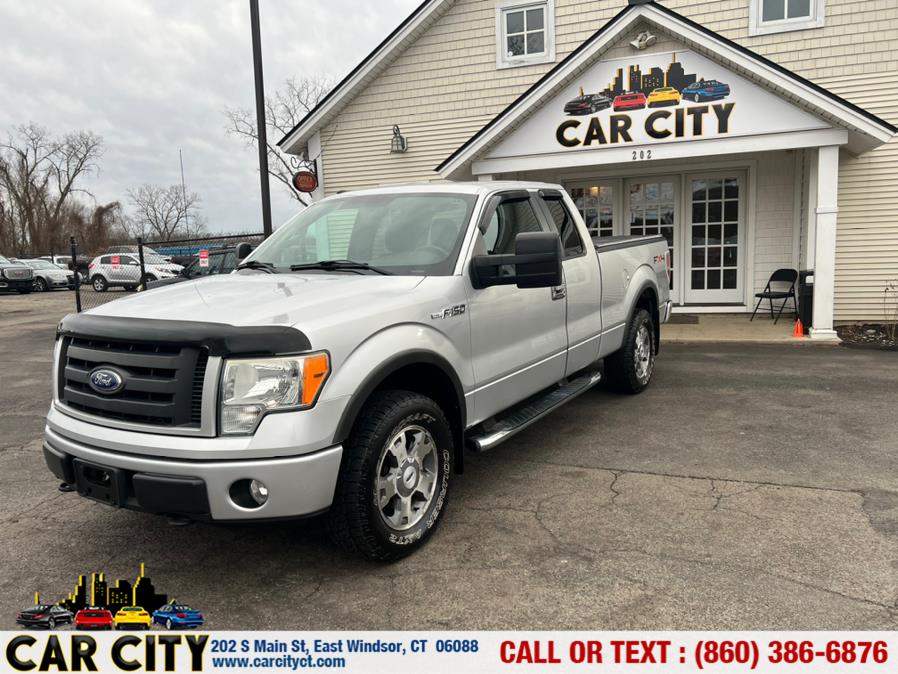 2010 Ford F-150 4WD SuperCab 145" FX4, available for sale in East Windsor, Connecticut | Car City LLC. East Windsor, Connecticut