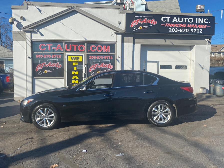 2015 Infiniti Q50 4dr Sdn Sport AWD, available for sale in Bridgeport, Connecticut | CT Auto. Bridgeport, Connecticut