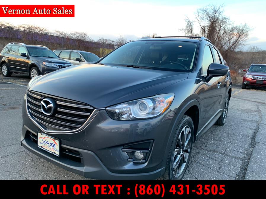 2016 Mazda CX-5 AWD 4dr Auto Grand Touring, available for sale in Manchester, Connecticut | Vernon Auto Sale & Service. Manchester, Connecticut