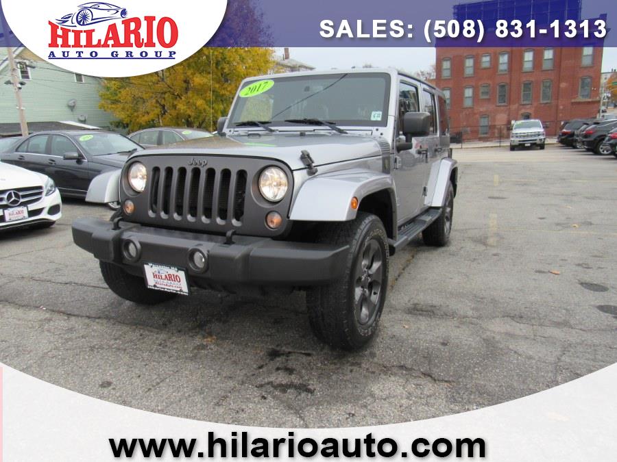 2017 Jeep Wrangler Unlimited Sport, available for sale in Worcester, Massachusetts | Hilario's Auto Sales Inc.. Worcester, Massachusetts