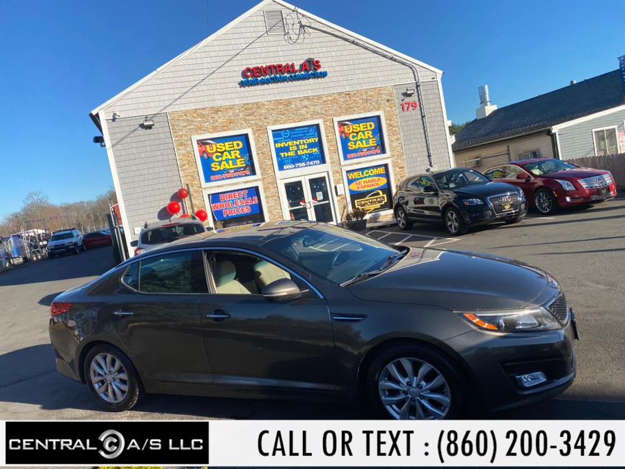 2014 Kia Optima 4dr Sdn EX, available for sale in East Windsor, Connecticut | Central A/S LLC. East Windsor, Connecticut