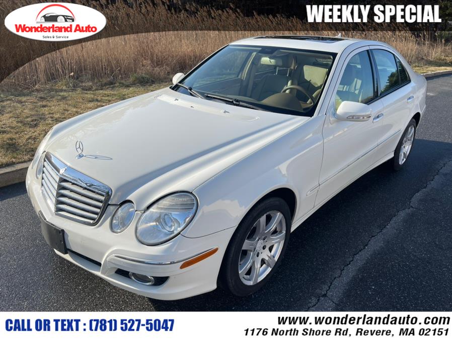 2008 Mercedes-Benz E-Class 4dr Sdn Luxury 3.5L 4MATIC, available for sale in Revere, Massachusetts | Wonderland Auto. Revere, Massachusetts