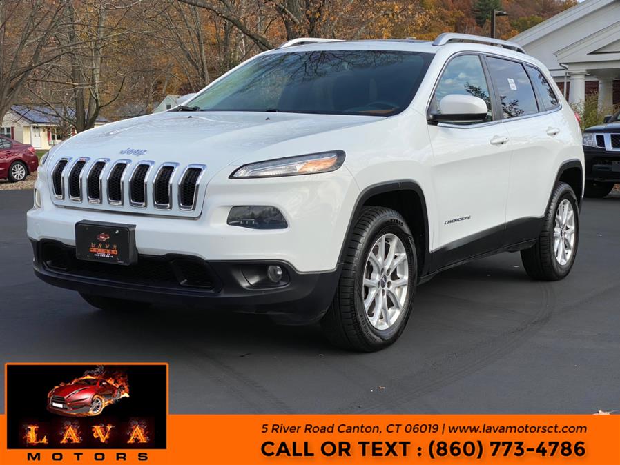 2014 Jeep Cherokee 4WD 4dr Latitude, available for sale in Canton, Connecticut | Lava Motors. Canton, Connecticut