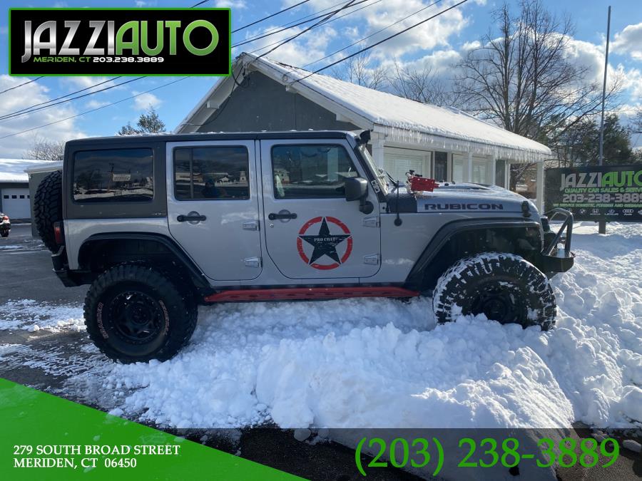 2015 Jeep Wrangler Unlimited 4WD 4dr Rubicon Hard Rock, available for sale in Meriden, Connecticut | Jazzi Auto Sales LLC. Meriden, Connecticut