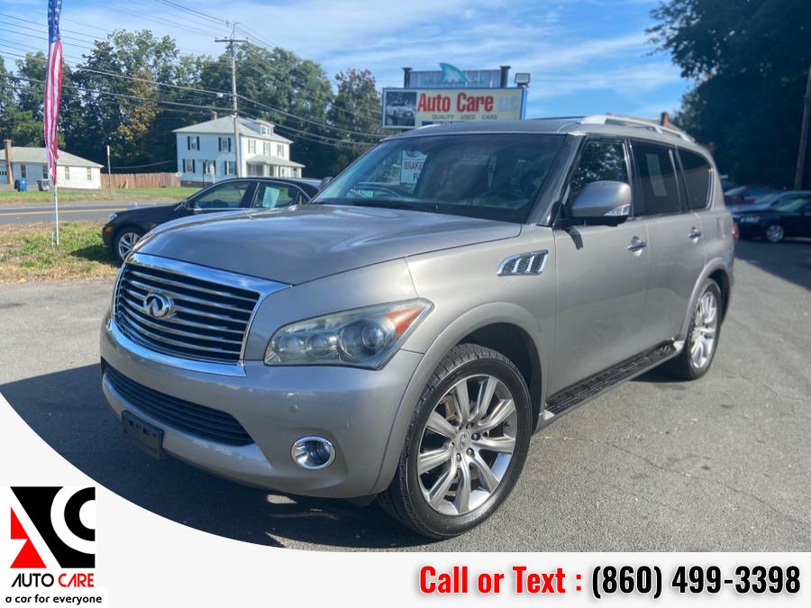 2011 Infiniti QX56 4WD 4dr 7-passenger, available for sale in Vernon, Connecticut | Auto Care Motors. Vernon, Connecticut