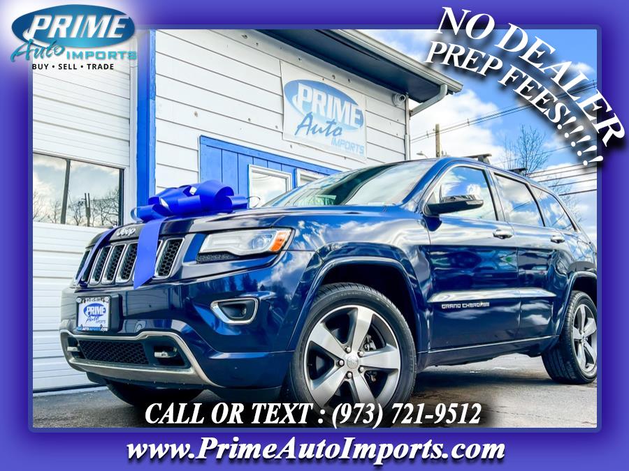 2014 Jeep Grand Cherokee 4WD 4dr Overland, available for sale in Bloomingdale, New Jersey | Prime Auto Imports. Bloomingdale, New Jersey