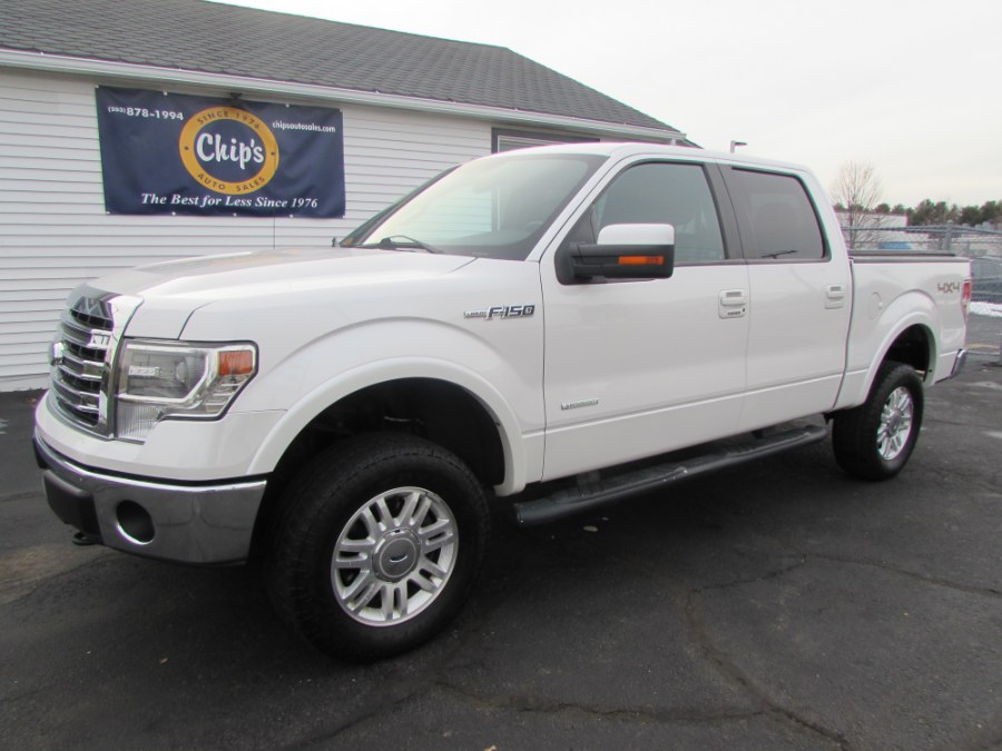 2013 Ford F-150 4WD SuperCrew 145" Lariat, available for sale in Milford, Connecticut | Chip's Auto Sales Inc. Milford, Connecticut