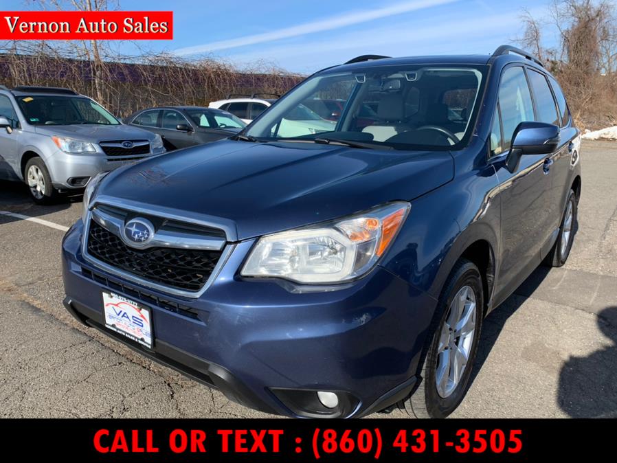 2014 Subaru Forester 4dr Auto 2.5i Touring PZEV, available for sale in Manchester, Connecticut | Vernon Auto Sale & Service. Manchester, Connecticut