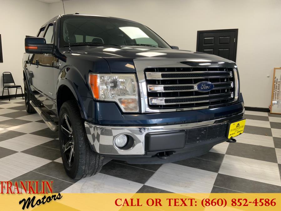 2013 Ford F-150 4WD SuperCrew 145" Lariat, available for sale in Hartford, Connecticut | Franklin Motors Auto Sales LLC. Hartford, Connecticut