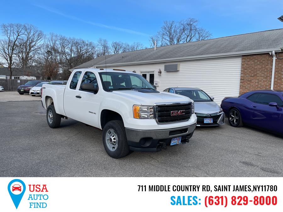 2012 GMC Sierra 2500 4WD Ext Cab 144.2" Work Truck, available for sale in Saint James, New York | USA Auto Find. Saint James, New York