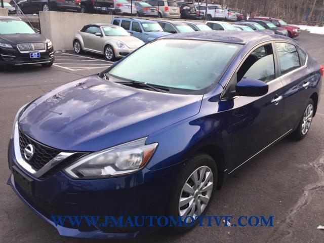 2016 Nissan Sentra 4dr Sdn I4 CVT SV, available for sale in Naugatuck, Connecticut | J&M Automotive Sls&Svc LLC. Naugatuck, Connecticut
