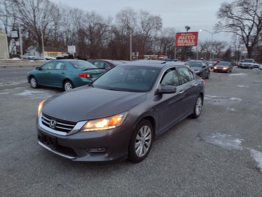 2013 Honda Accord Sdn 4dr V6 Auto EX-L PZEV, available for sale in Chicopee, Massachusetts | Matts Auto Mall LLC. Chicopee, Massachusetts