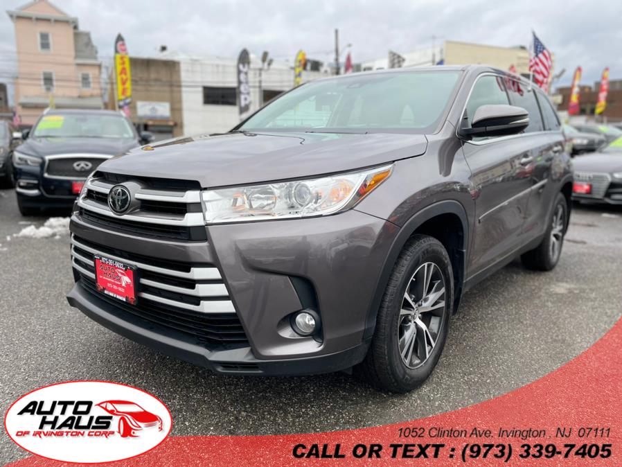 2019 Toyota Highlander LE V6 AWD (Natl), available for sale in Irvington , New Jersey | Auto Haus of Irvington Corp. Irvington , New Jersey