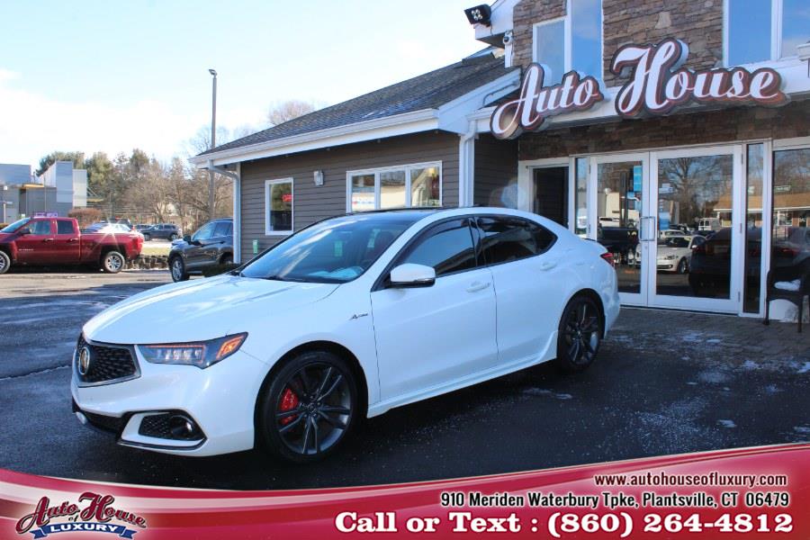 2018 Acura TLX 3.5L SH-AWD w/A-SPEC Pkg Red Leather, available for sale in Plantsville, Connecticut | Auto House of Luxury. Plantsville, Connecticut