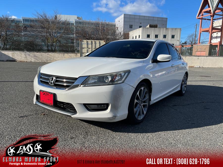 2014 Honda Accord Sedan 4dr I4 CVT Sport, available for sale in Elizabeth, New Jersey | Elmora Motor Sports. Elizabeth, New Jersey