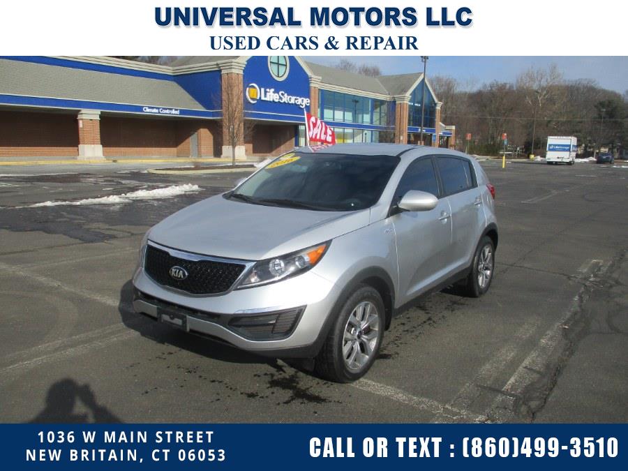 2016 Kia Sportage AWD 4dr LX, available for sale in New Britain, Connecticut | Universal Motors LLC. New Britain, Connecticut