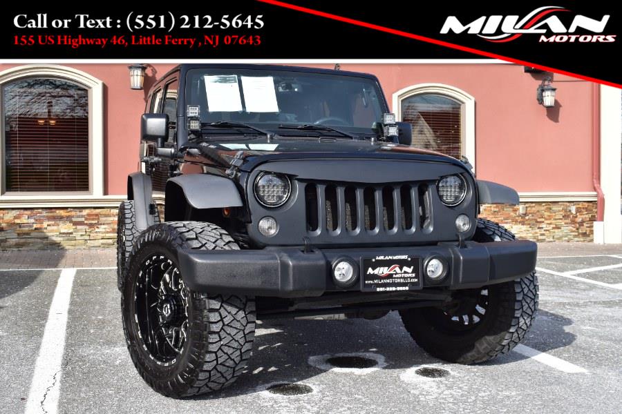 2014 Jeep Wrangler Unlimited 4WD 4dr Sport, available for sale in Little Ferry , New Jersey | Milan Motors. Little Ferry , New Jersey