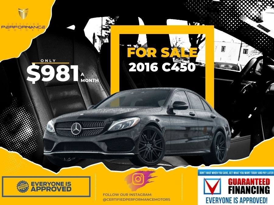 2016 Mercedes-benz C-class C 450 AMG®, available for sale in Valley Stream, New York | Certified Performance Motors. Valley Stream, New York