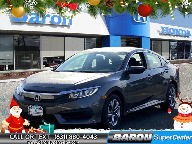 2018 Honda Civic Sedan LX, available for sale in Patchogue, New York | Baron Supercenter. Patchogue, New York
