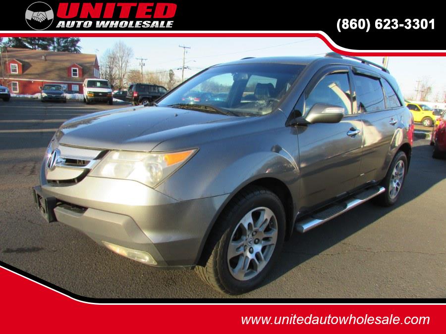 2008 Acura MDX 4WD 4dr Tech Pkg, available for sale in East Windsor, Connecticut | United Auto Sales of E Windsor, Inc. East Windsor, Connecticut