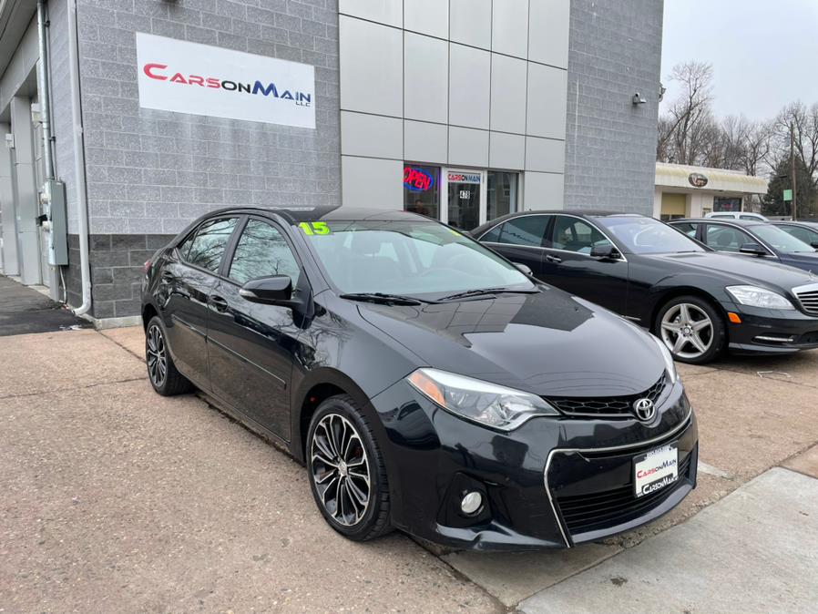 2015 Toyota Corolla 4dr Sdn CVT S Premium (Natl), available for sale in Manchester, Connecticut | Carsonmain LLC. Manchester, Connecticut