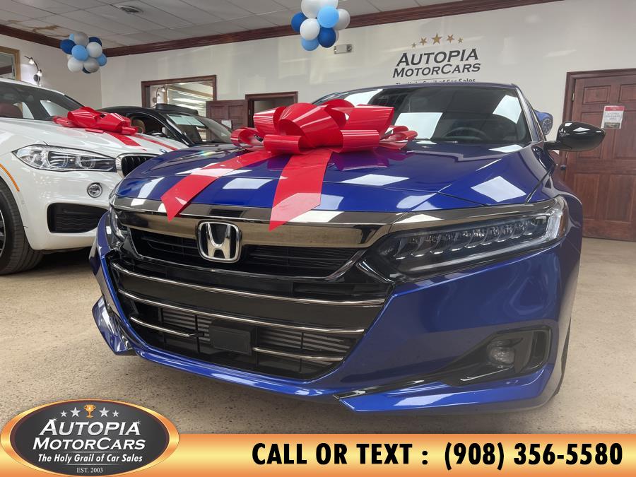 2021 Honda Accord Sedan Sport 1.5T CVT, available for sale in Union, New Jersey | Autopia Motorcars Inc. Union, New Jersey 2021 Honda Accord Sedan Sport 1.5T CVT, available for sale in Union, New Jersey | Autopia Motorcars Inc. Union, New Jersey