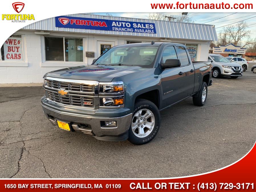2014 Chevrolet Silverado 1500 4WD Double Cab 143.5" LT w/1LT, available for sale in Springfield, Massachusetts | Fortuna Auto Sales Inc.. Springfield, Massachusetts