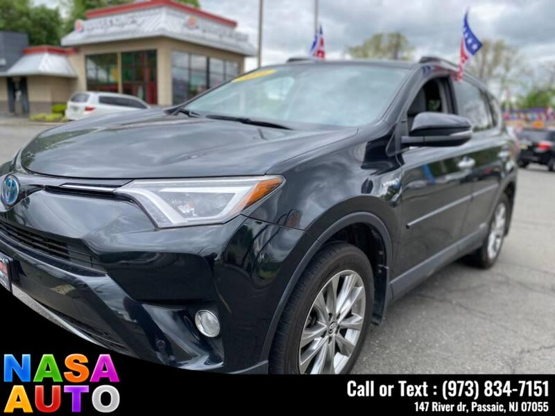 2016 Toyota RAV4 Hybrid AWD 4dr Limited (Natl), available for sale in Passaic, New Jersey | Nasa Auto. Passaic, New Jersey