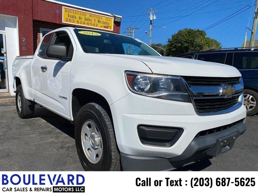 2015 Chevrolet Colorado Extended Cab Work Truck Pickup 2D 6 ft, available for sale in New Haven, Connecticut | Boulevard Motors LLC. New Haven, Connecticut